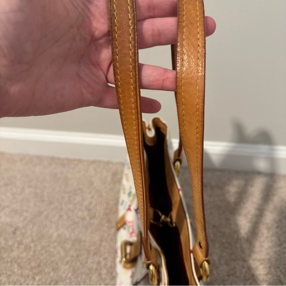 Louis Vuitton Multicolor Monogram Tote with Tan Accents - Picture 8 of 16